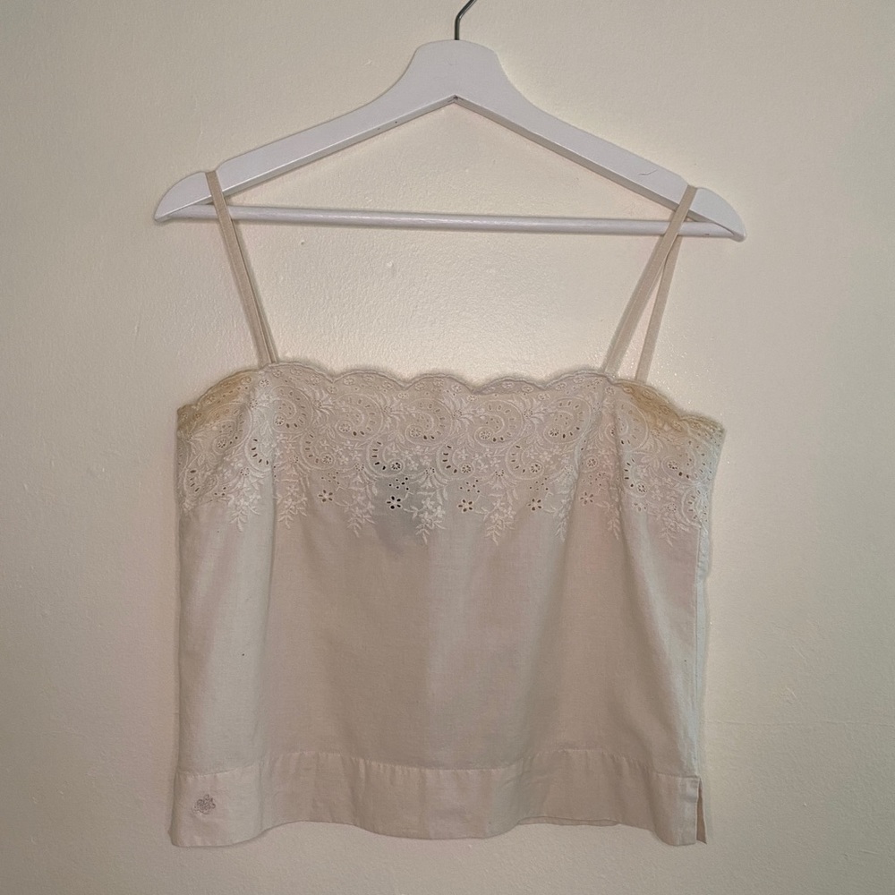 Vintage Ralph Lauren Tank / Ivory (S)